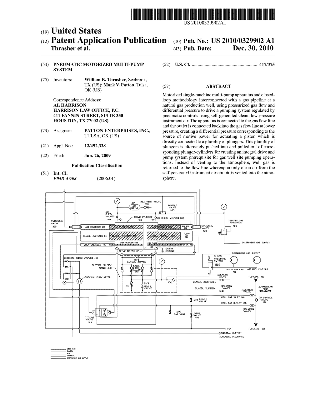 PNEUMATIC MOTORIZED MULTI-PUMP SYSTEM - diagram, schematic, and image 01