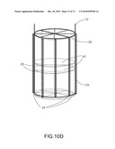 RADIAL FLOW CONTINUOUS REACTION/REGENERATION APPARATUS diagram and image