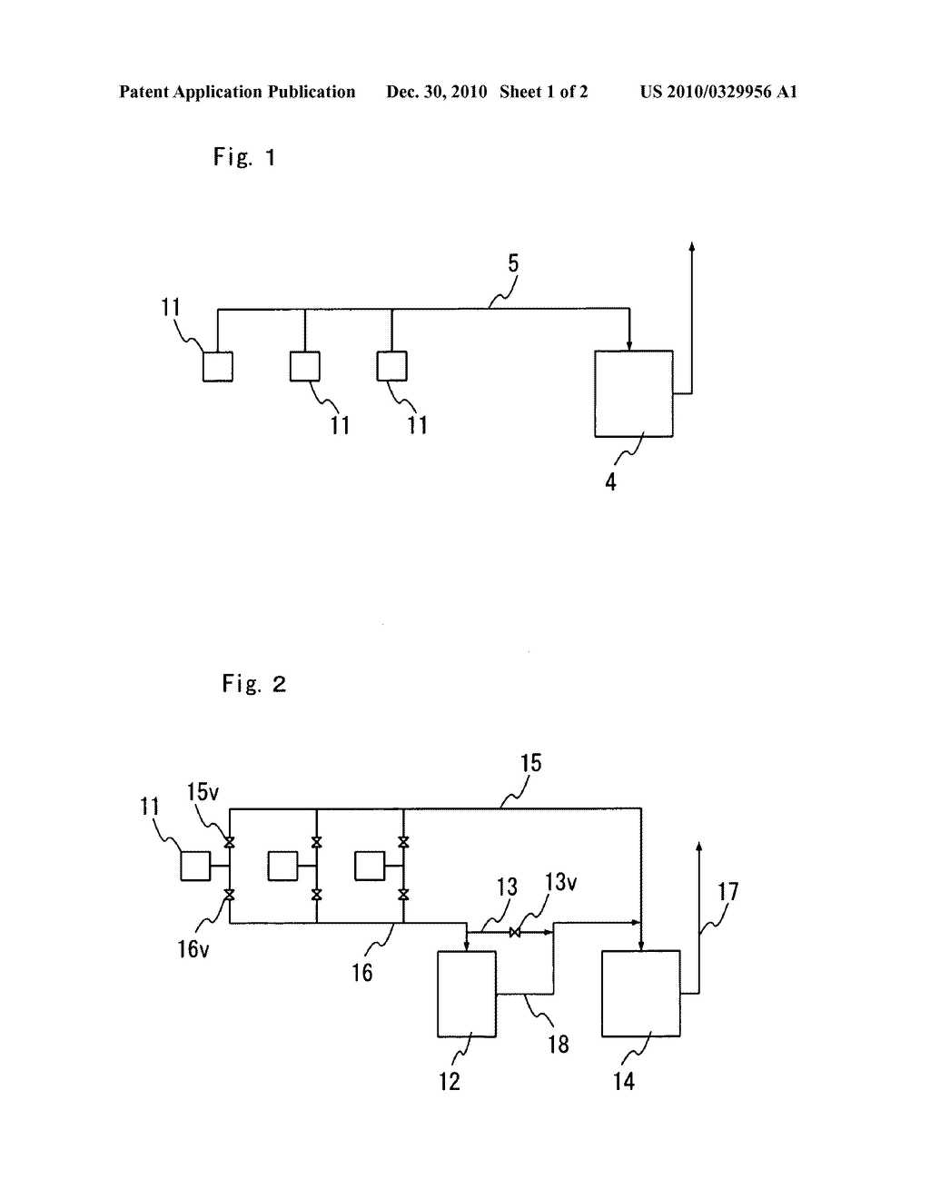 Exhaust gas treatment method and system - diagram, schematic, and image 02