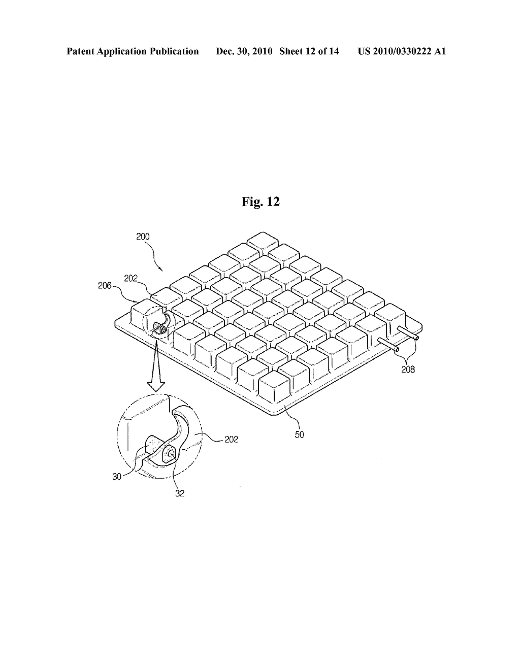 AIR MAT AND METHOD FOR MANUFACTURING AND DEVICE OF MOLDING THE SAME - diagram, schematic, and image 13