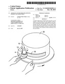 Apparatus and method for applying fondant to confections diagram and image