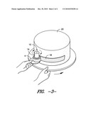 Apparatus and method for applying fondant to confections diagram and image