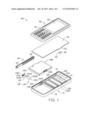 BATTERY ASSEMBLING MECHANISM OF ELECTRONIC DEVICE diagram and image