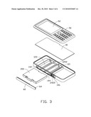 BATTERY ASSEMBLING MECHANISM OF ELECTRONIC DEVICE diagram and image