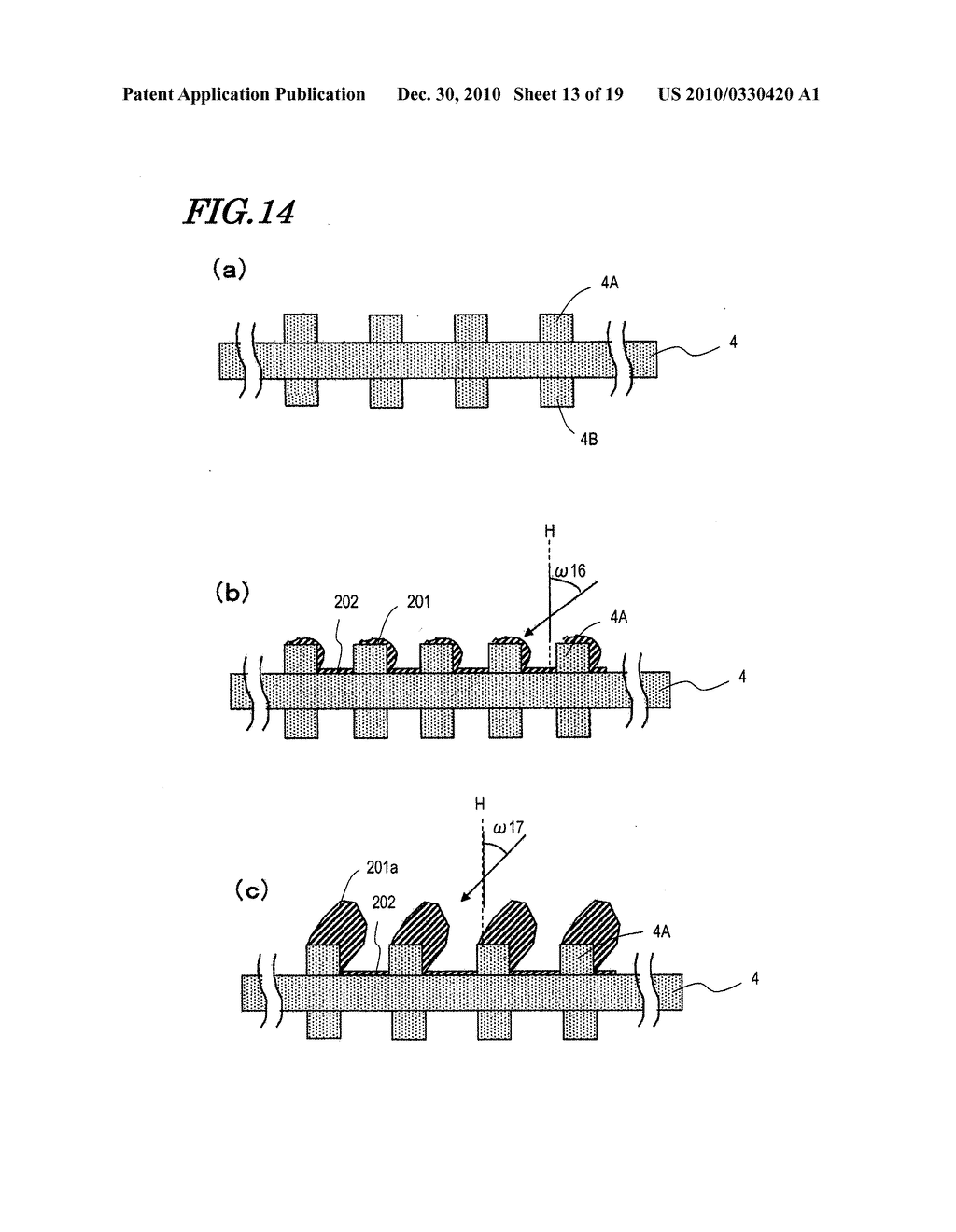 METHOD FOR MANUFACTURING ELECTROCHEMICAL ELEMENT ELECTRODE - diagram, schematic, and image 14