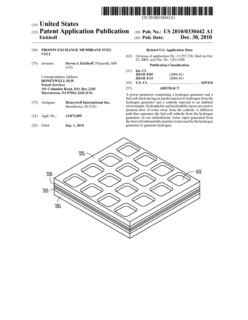 PROTON EXCHANGE MEMBRANE FUEL CELL - diagram, schematic, and image 01