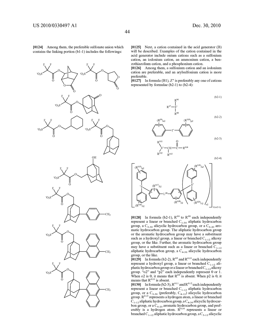 CHEMICALLY AMPLIFIED PHOTORESIST COMPOSITION AND METHOD FOR FORMING RESIST PATTERN - diagram, schematic, and image 45