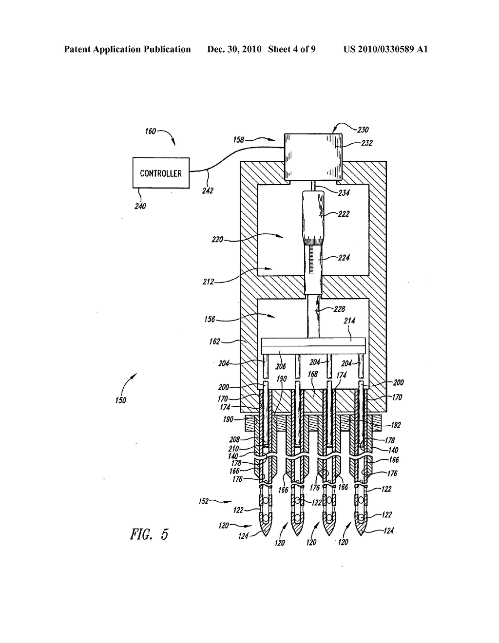 NEEDLE ARRAY ASSEMBLY AND METHOD FOR DELIVERING THERAPEUTIC AGENTS - diagram, schematic, and image 05