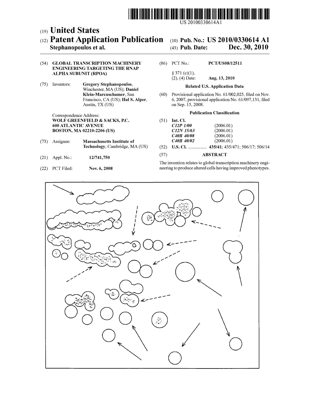 GLOBAL TRANSCRIPTION MACHINERY ENGINEERING TARGETING THE RNAP ALPHA SUBUNIT (RPOA) - diagram, schematic, and image 01