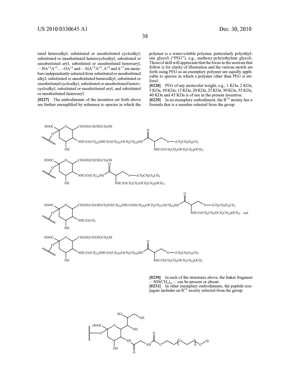 ONE POT DESIALYLATION AND GLYCOPEGYLATION OF THERAPEUTIC PEPTIDES - diagram, schematic, and image 104