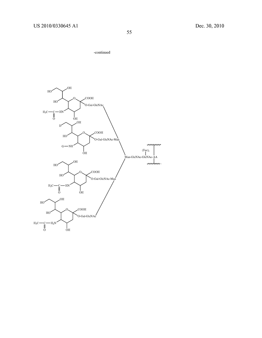 ONE POT DESIALYLATION AND GLYCOPEGYLATION OF THERAPEUTIC PEPTIDES - diagram, schematic, and image 121