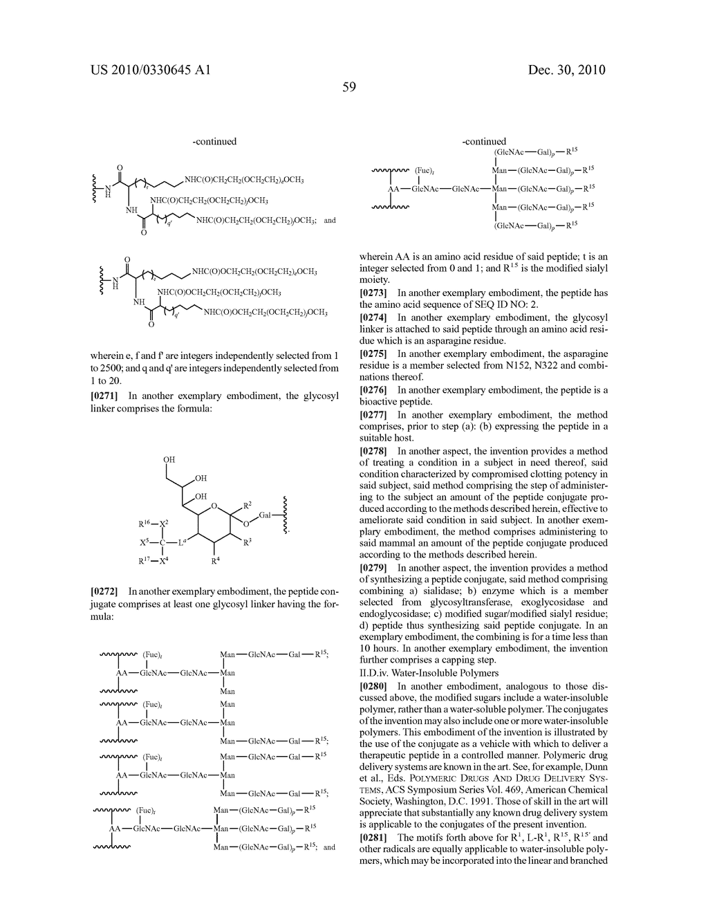 ONE POT DESIALYLATION AND GLYCOPEGYLATION OF THERAPEUTIC PEPTIDES - diagram, schematic, and image 125