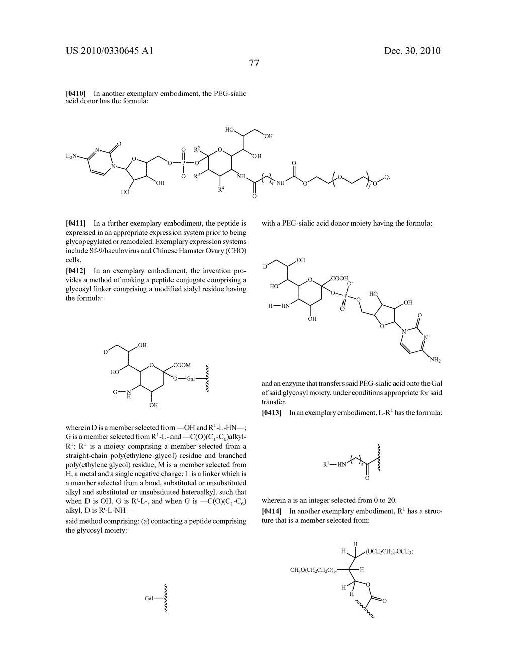 ONE POT DESIALYLATION AND GLYCOPEGYLATION OF THERAPEUTIC PEPTIDES - diagram, schematic, and image 143