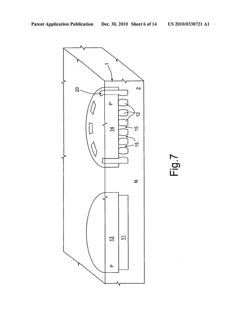 METHOD FOR FORMING BURIED CAVITIES WITHIN A SEMICONDUCTOR BODY, AND SEMICONDUCTOR BODY THUS MADE - diagram, schematic, and image 07