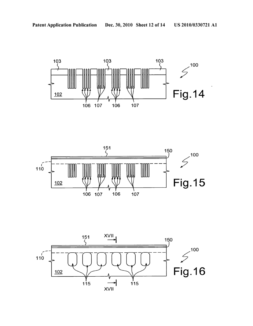 METHOD FOR FORMING BURIED CAVITIES WITHIN A SEMICONDUCTOR BODY, AND SEMICONDUCTOR BODY THUS MADE - diagram, schematic, and image 13