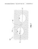 METHOD AND APPARATUS PROVIDING INTEGRATED CIRCUIT HAVING REDISTRIBUTION LAYER WITH RECESSED CONNECTORS diagram and image