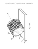 POLISHING PAD WITH ARRAY OF FLUIDIZED GIMBALLED ABRASIVE MEMBERS diagram and image