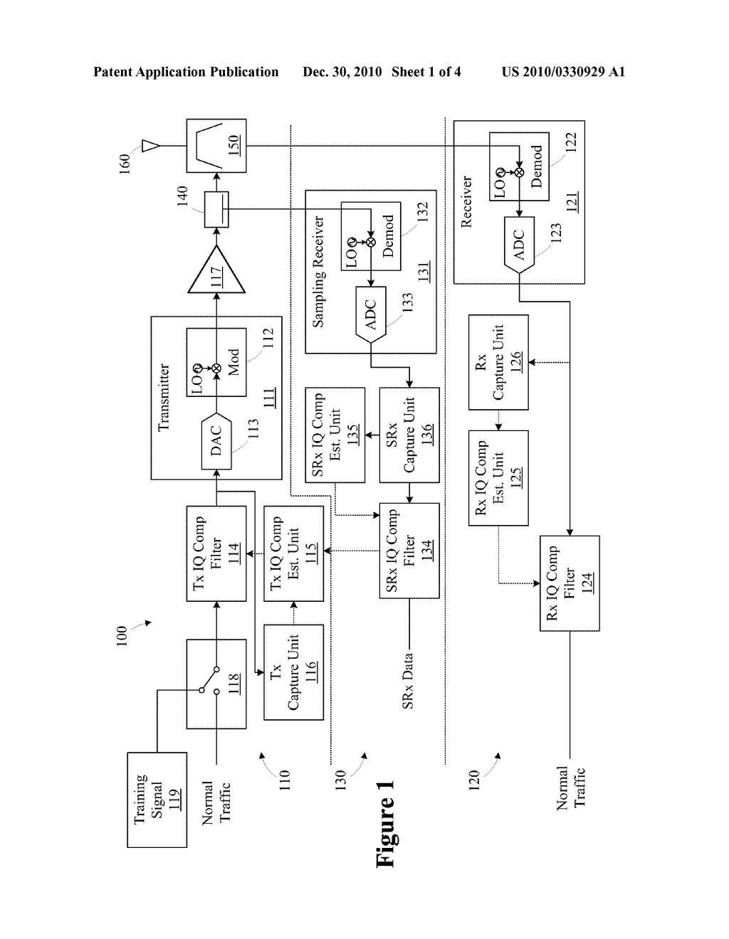 METHOD AND APPARATUS FOR COMPENSATING FOR TRANSCEIVER IMPAIRMENTS - diagram, schematic, and image 02