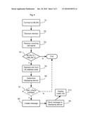 Displaying Caller Information on Wireless Local Network Connected Device diagram and image