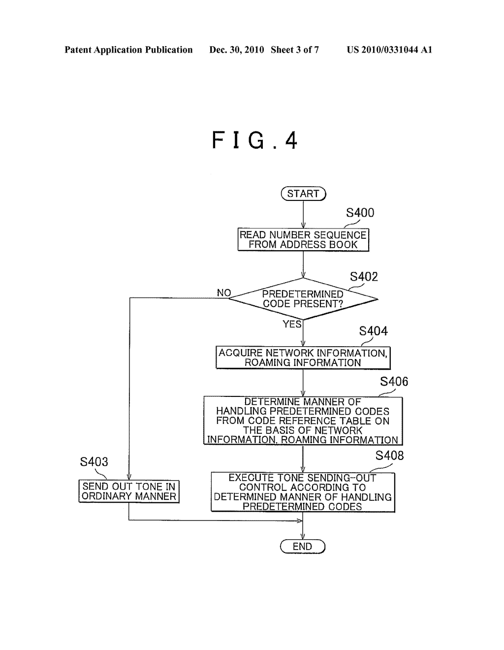 IN-VEHICLE HANDS-FREE PHONE SYSTEM, AND TONE SENDING-OUT METHOD - diagram, schematic, and image 04