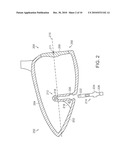 GOLF CLUB HEAD WITH NON-THREADED INTERNAL CAVITY CHAMBER diagram and image