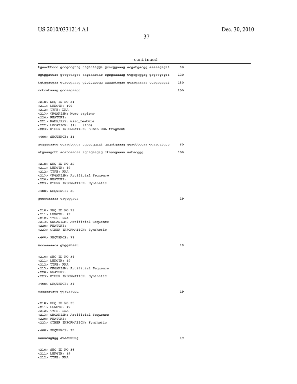 siRNA Targeting Survivin - diagram, schematic, and image 82