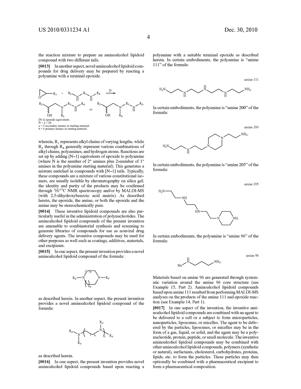 AMINOALCOHOL LIPIDOIDS AND USES THEREOF - diagram, schematic, and image 33
