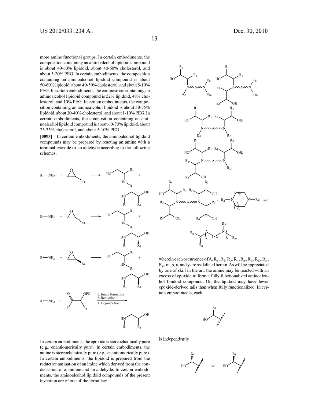AMINOALCOHOL LIPIDOIDS AND USES THEREOF - diagram, schematic, and image 42