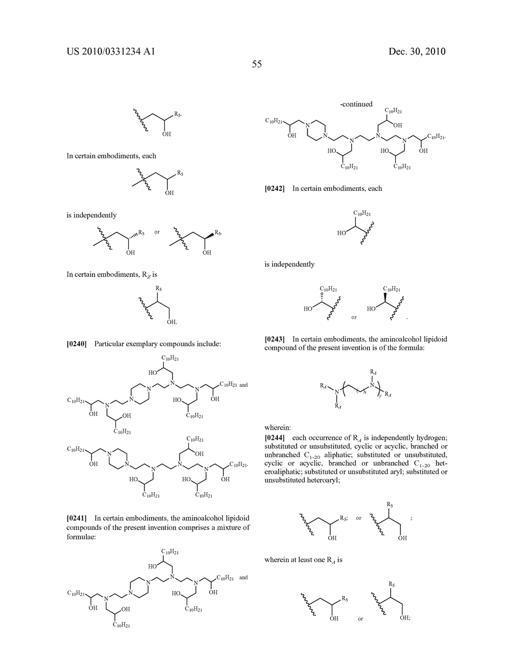 AMINOALCOHOL LIPIDOIDS AND USES THEREOF - diagram, schematic, and image 84