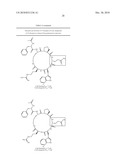 CYCLIC PEPTIDES AS G-PROTEIN COUPLED RECEPTOR ANTAGONISTS diagram and image