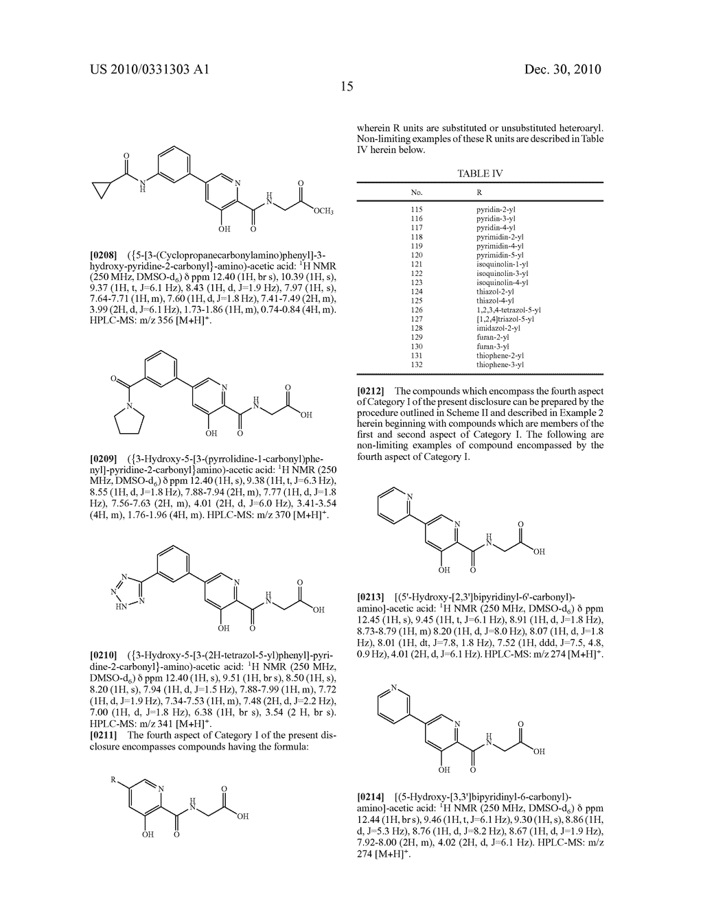 PROLYL HYDROXYLASE INHIBITORS AND METHODS OF USE - diagram, schematic, and image 18