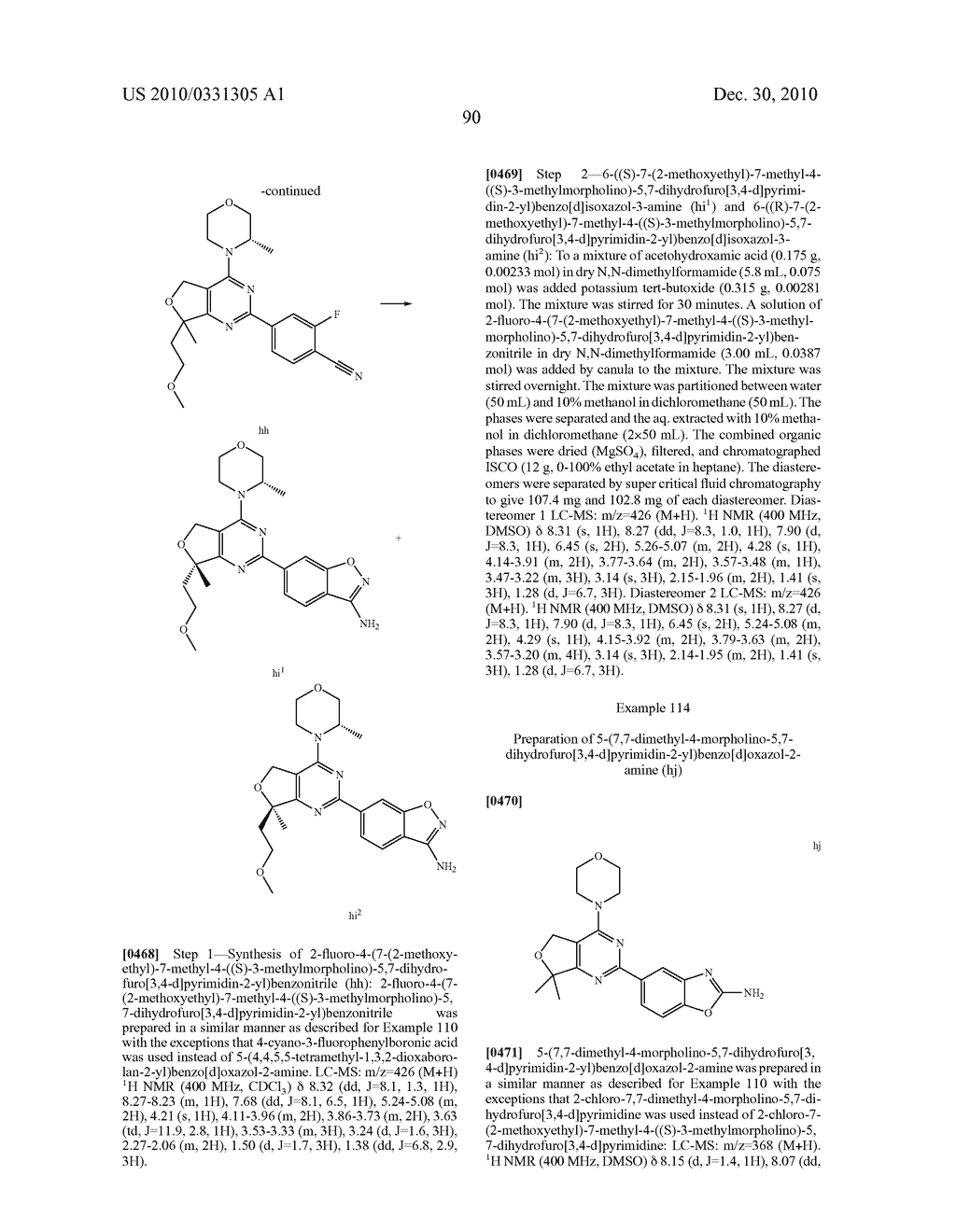 OXO-HETEROCYCLE FUSED PYRIMIDINE COMPOUNDS, COMPOSITIONS AND METHODS OF USE - diagram, schematic, and image 94