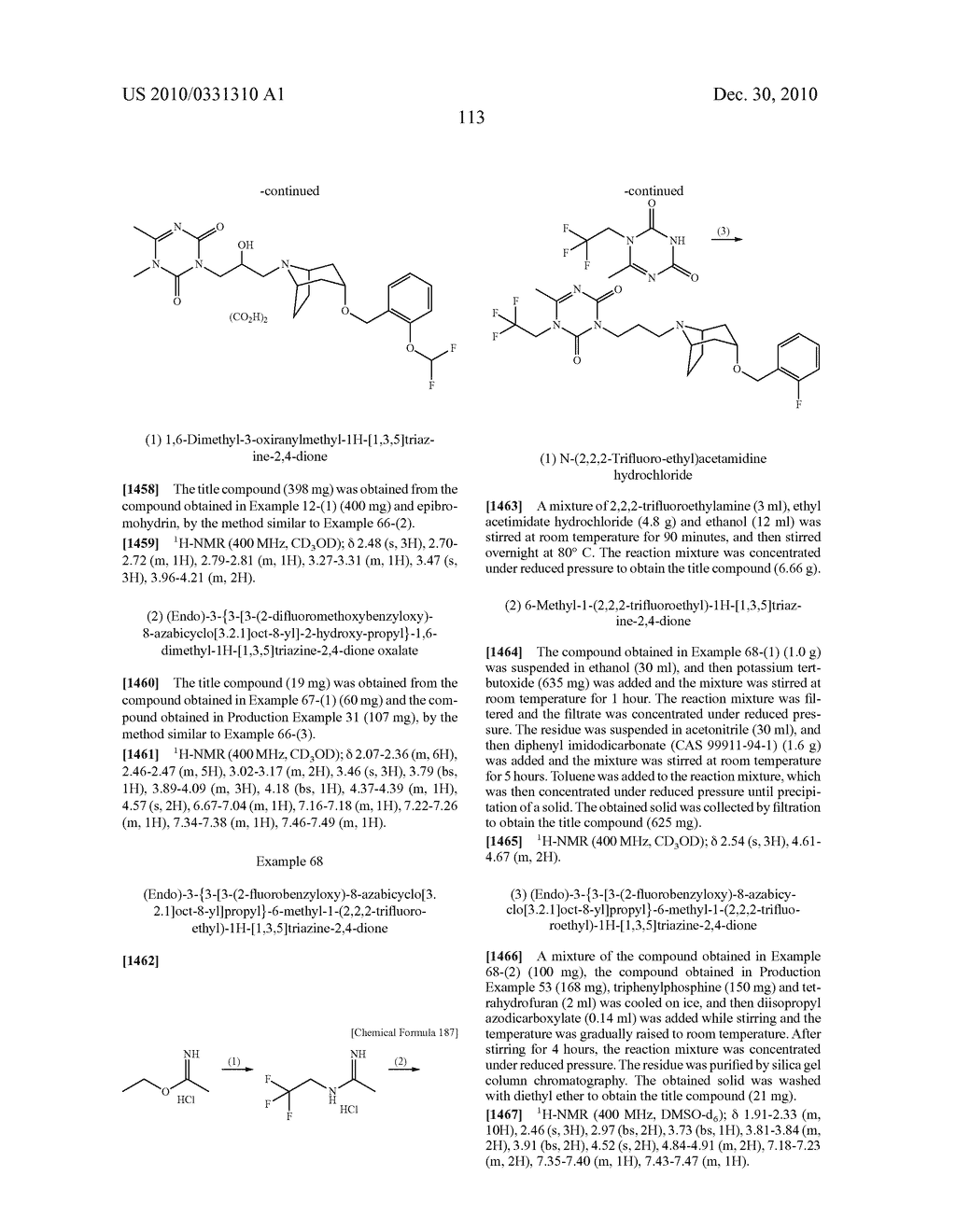 BICYCLOAMINE DERIVATIVES - diagram, schematic, and image 114