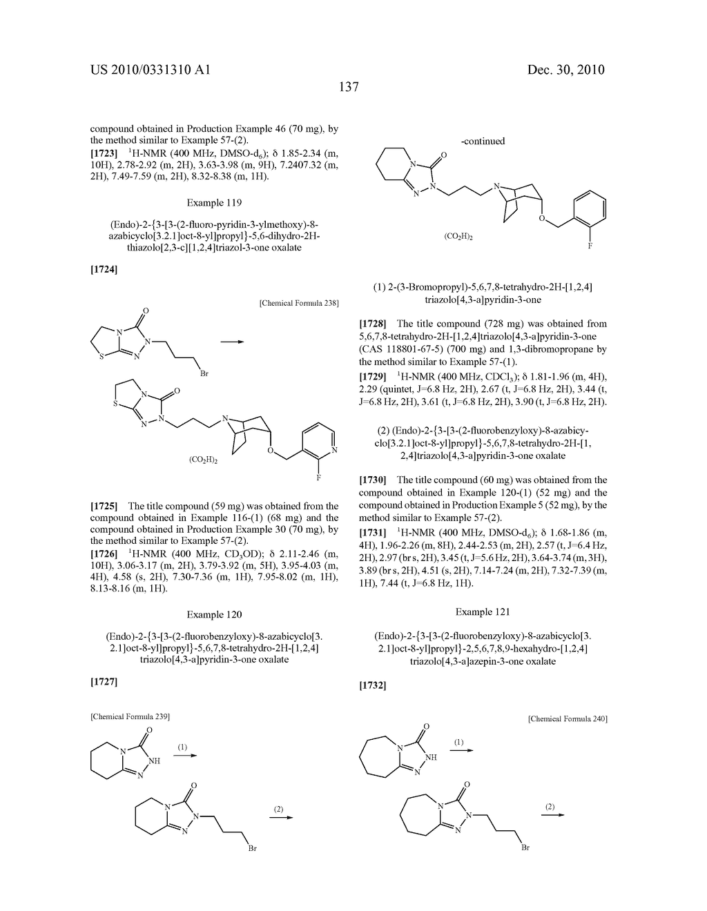 BICYCLOAMINE DERIVATIVES - diagram, schematic, and image 138