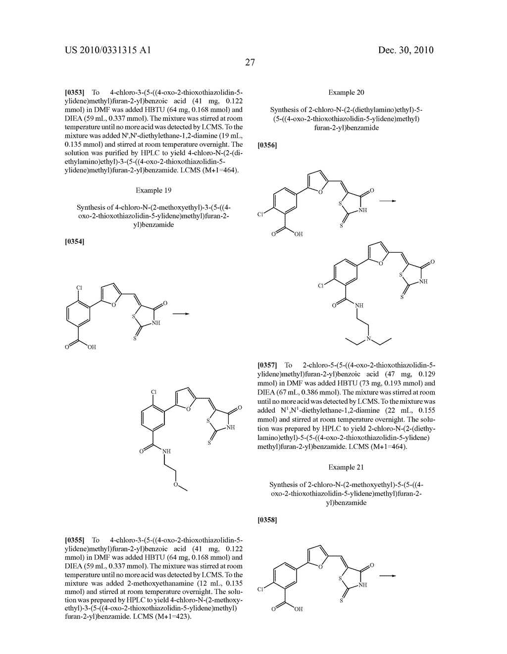RHODANINES AND RELATED HETEROCYCLES AS KINASE INHIBITORS - diagram, schematic, and image 28
