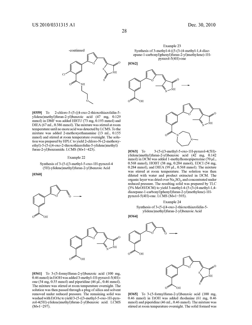 RHODANINES AND RELATED HETEROCYCLES AS KINASE INHIBITORS - diagram, schematic, and image 29