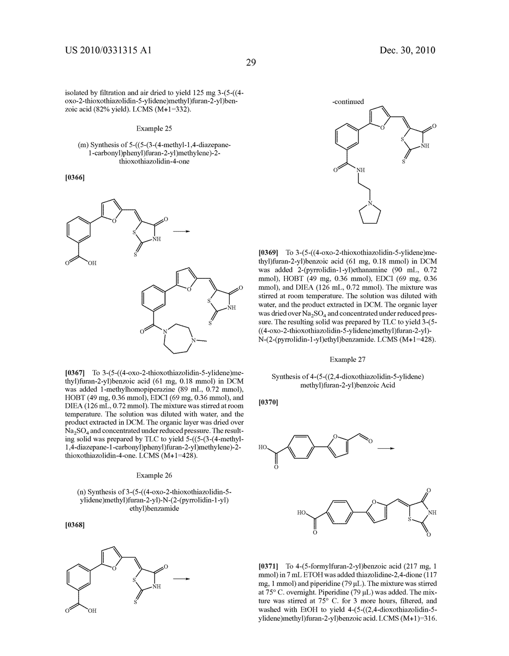 RHODANINES AND RELATED HETEROCYCLES AS KINASE INHIBITORS - diagram, schematic, and image 30
