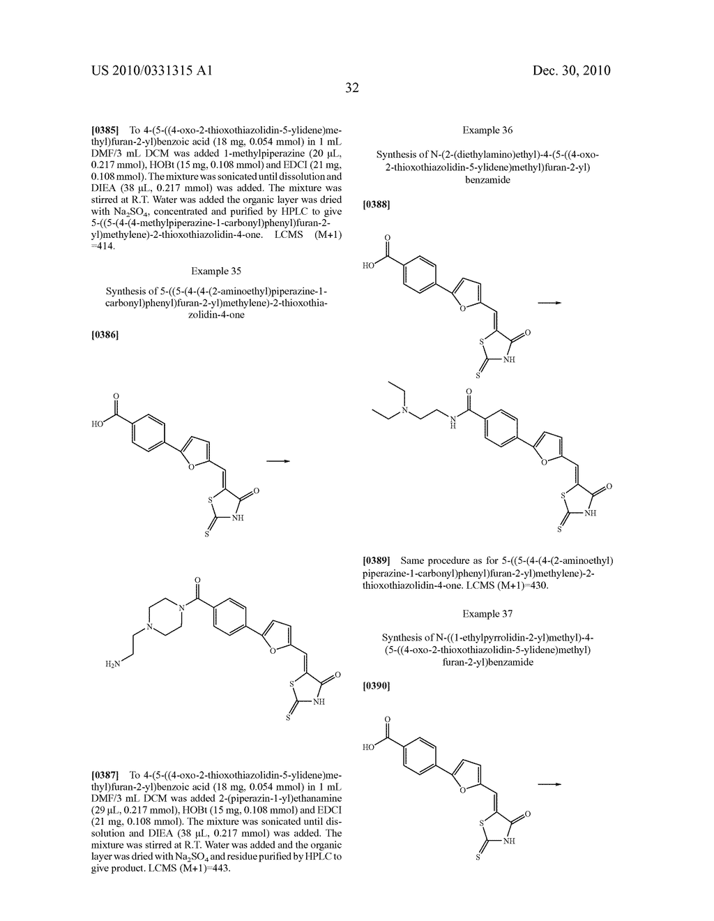RHODANINES AND RELATED HETEROCYCLES AS KINASE INHIBITORS - diagram, schematic, and image 33