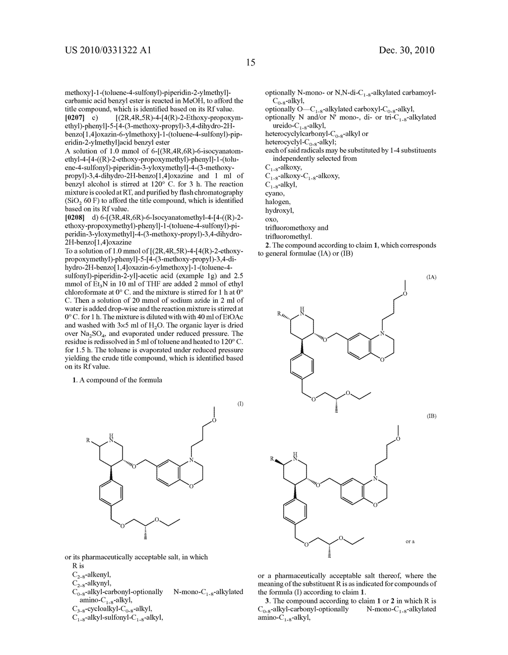 SUBSTITUTED PIPERIDINES AS RENIN INHIBITORS - diagram, schematic, and image 16