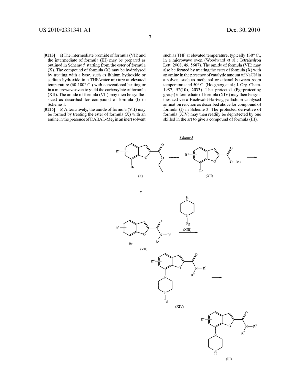 2-CARBOXAMIDE-7-PIPERAZINYL-BENZOFURAN DERIVATIVES 774 - diagram, schematic, and image 08