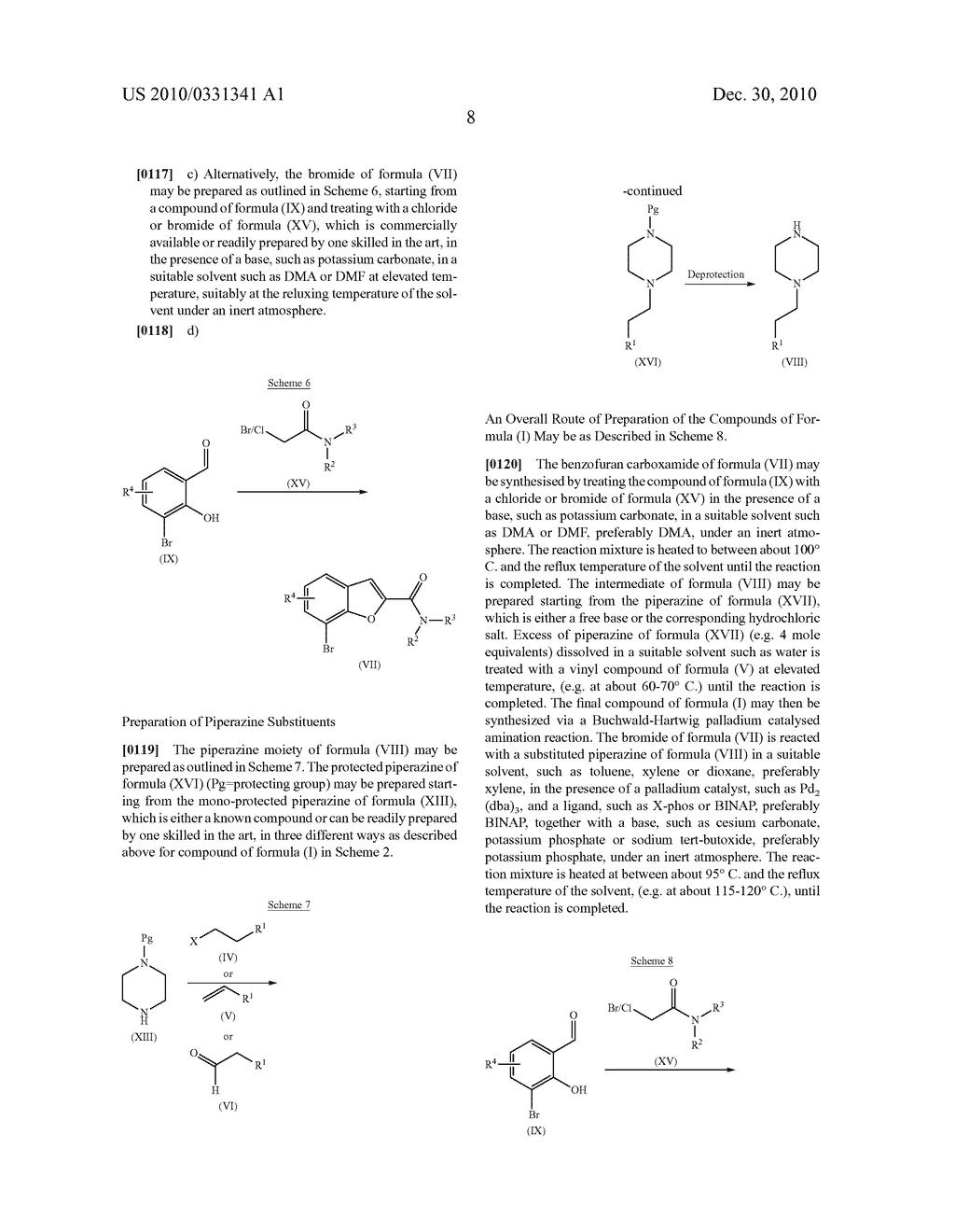 2-CARBOXAMIDE-7-PIPERAZINYL-BENZOFURAN DERIVATIVES 774 - diagram, schematic, and image 09