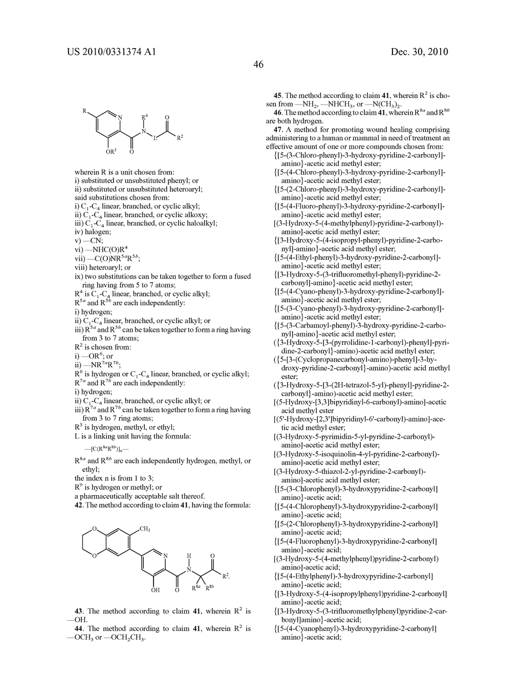 PROLYL HYDROXYLASE INHIBITORS AND METHODS OF USE - diagram, schematic, and image 49