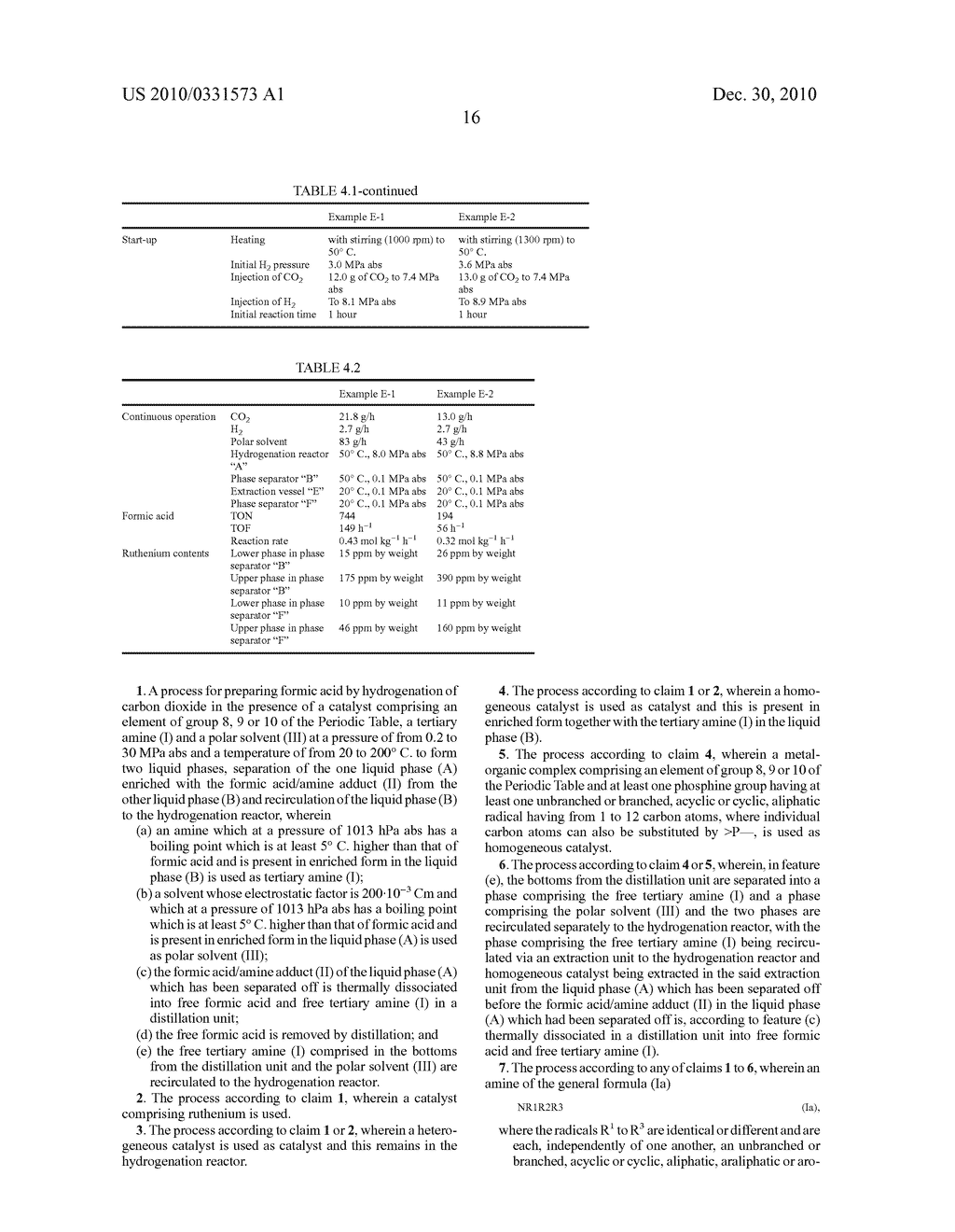 PROCESS FOR PREPARING FORMIC ACID - diagram, schematic, and image 20