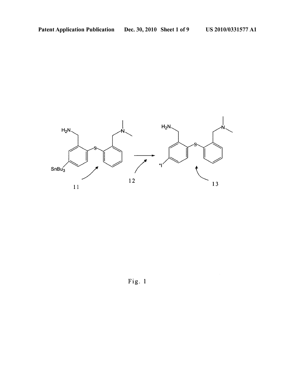 Method for radio-labeling serotonin transporter ligand, 123I-IADM - diagram, schematic, and image 02