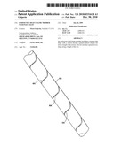 Endoscope shaft frame member with wavy slot diagram and image