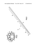 Endoscope shaft frame member with wavy slot diagram and image