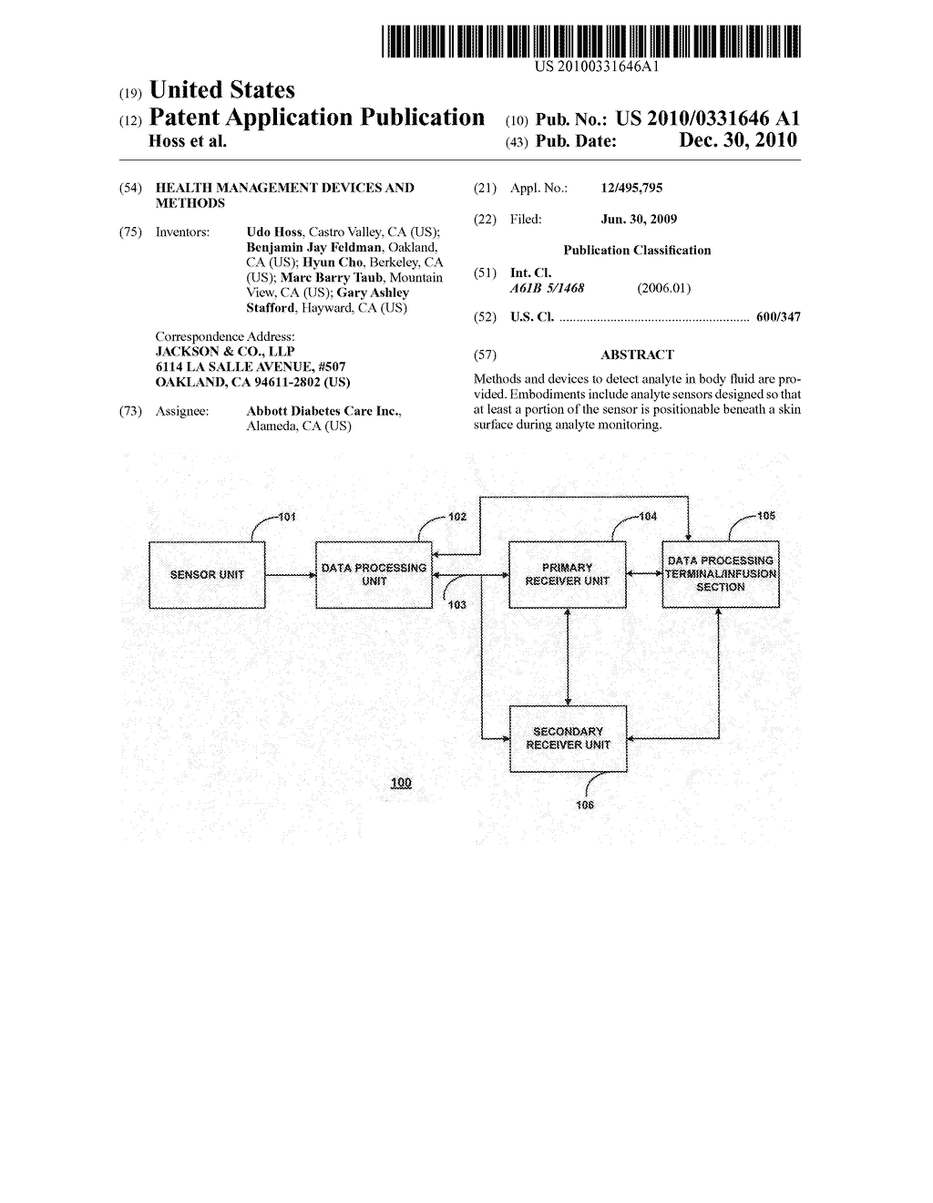 Health Management Devices and Methods - diagram, schematic, and image 01