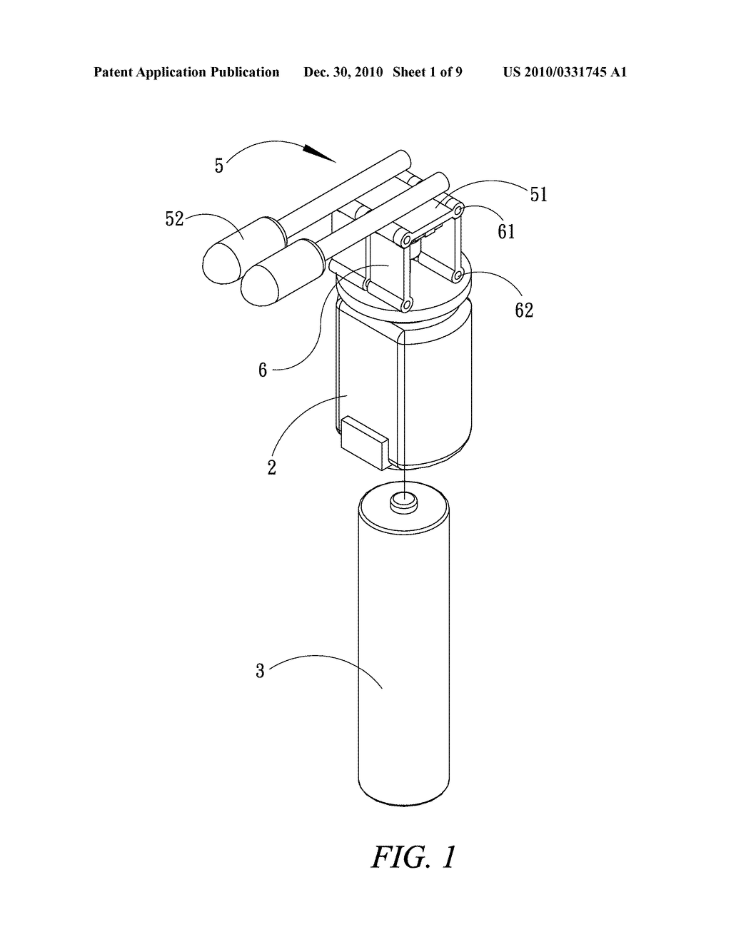 Reciprocating Tapping Device - diagram, schematic, and image 02