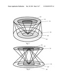 Biphasic implant device transmitting mechanical stimulus diagram and image