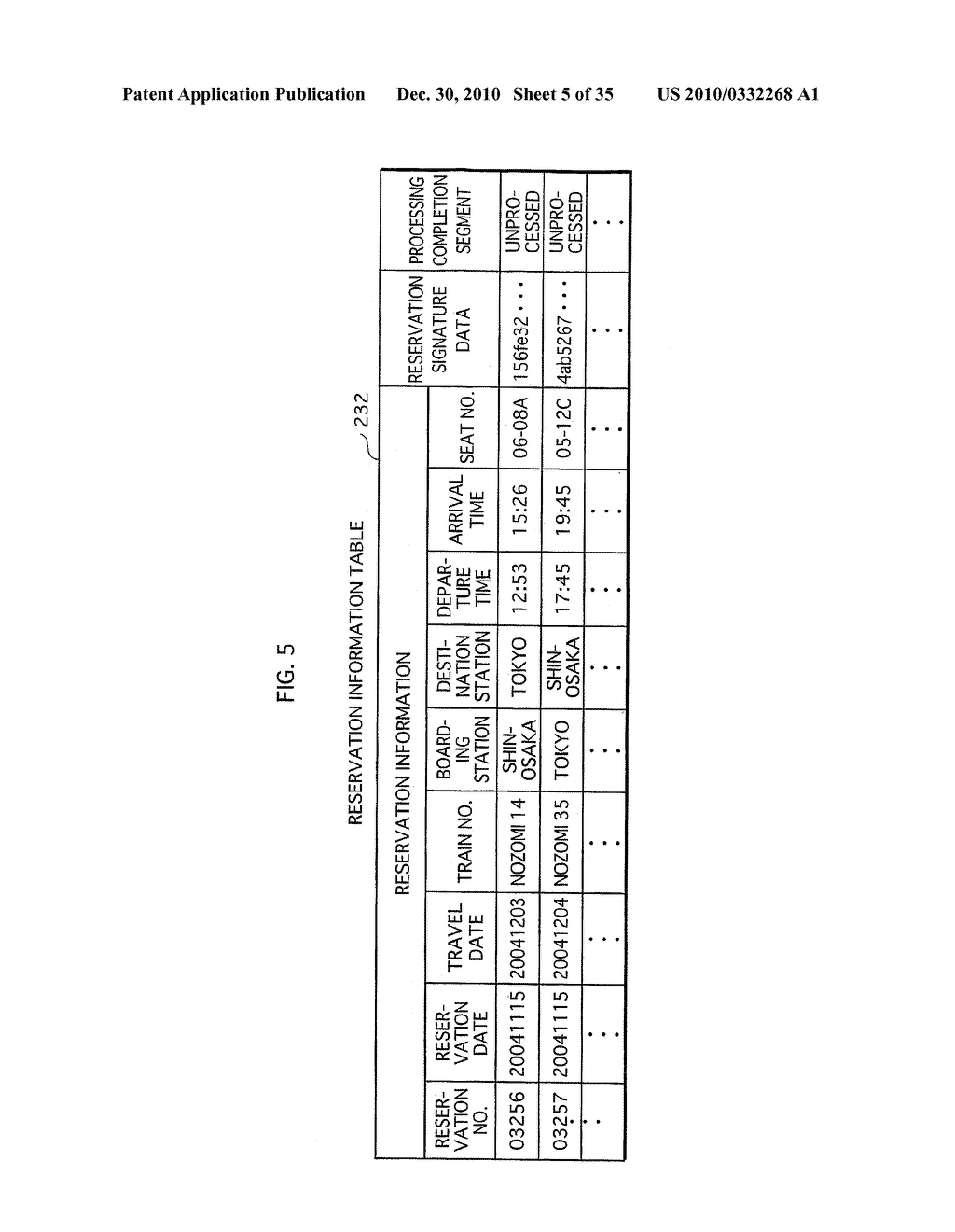 RESERVATION CHANGING SYSTEM - diagram, schematic, and image 06